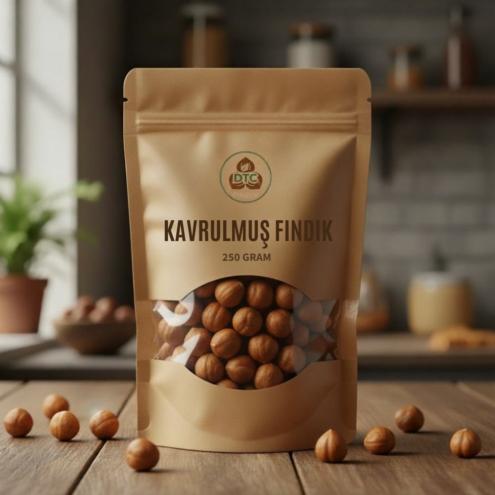 DTC FINDIK - KAVRULMUŞ FINDIK 250 GRAM DTC FINDIK - KAVRULMUŞ FINDIK 250 GRAM